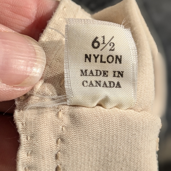 Vintage rinstone Cotton Gloves - Picture 6 of 6